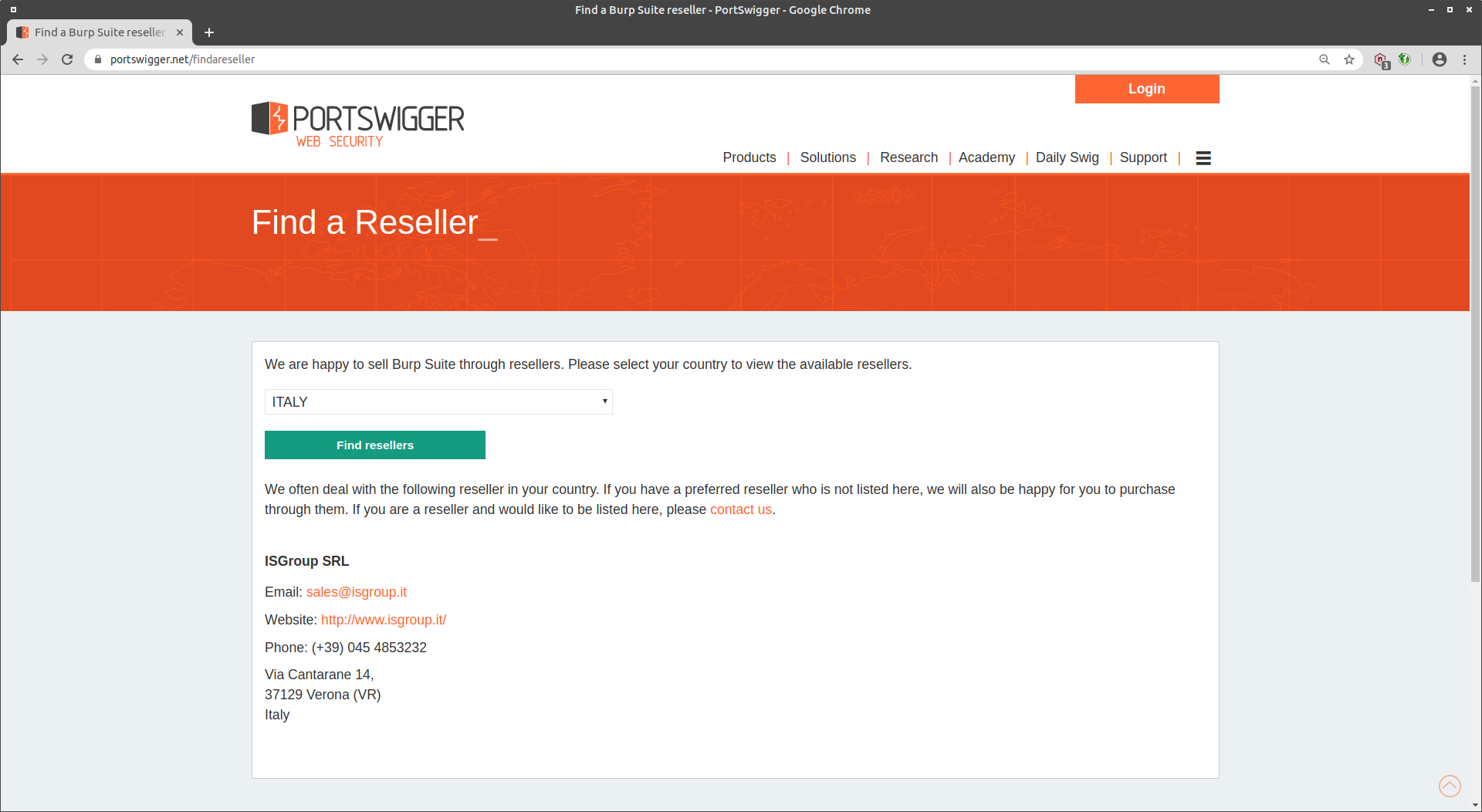 PortSwigger Burp Suite